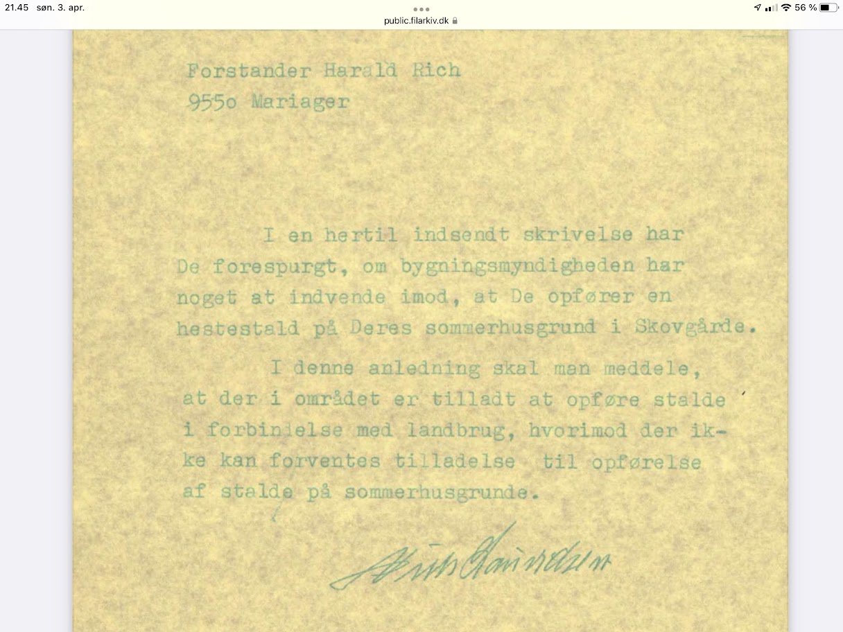 Et billede, der indeholder tekst, brev, papir, håndskrift Automatisk genereret beskrivelse