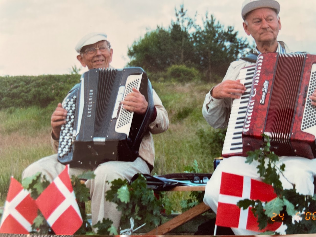 Et billede, der indeholder harmonika, musik, musikinstrument, udendørs

Automatisk genereret beskrivelse